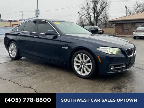 2016 BMW 5 Series for sale at Southwest Car Sales Uptown in Oklahoma City OK