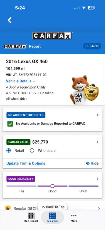 2016 Lexus GX 460