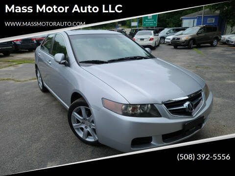 2005 Acura TSX for sale at Mass Motor Auto LLC in Millbury MA