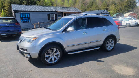 2012 Acura MDX for sale at Shifting Gearz Auto Sales in Lenoir NC