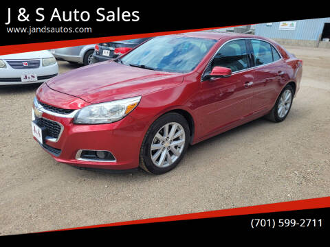 2014 Chevrolet Malibu for sale at J & S Auto Sales in Thompson ND