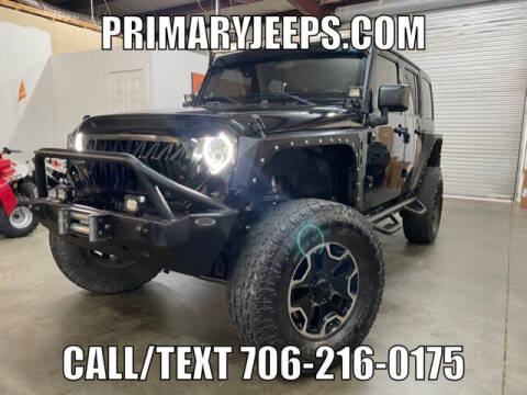 2012 Jeep Wrangler Unlimited for sale at PRIMARY AUTO GROUP Jeep Wrangler Hummer Argo Sherp in Dawsonville GA