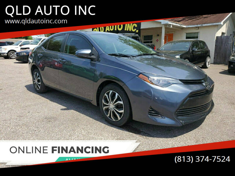 2017 Toyota Corolla for sale at QLD AUTO INC in Tampa FL