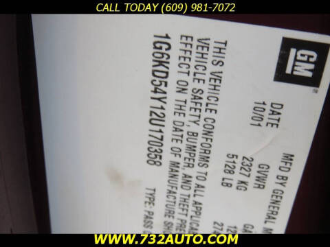 2002 Cadillac DeVille