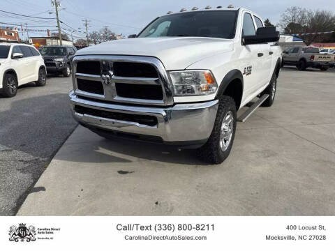 2017 RAM 2500 for sale at Carolina Direct Auto Sales in Mocksville NC