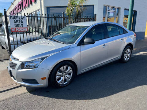 2014 Chevrolet Cruze for sale at Main Street Auto in Vallejo CA