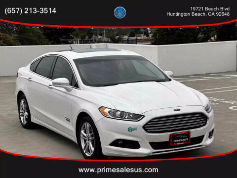 2016 Ford Fusion Energi for sale at Prime Sales in Huntington Beach CA
