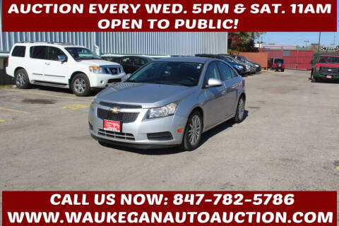 2013 Chevrolet Cruze for sale at Waukegan Auto Auction in Waukegan IL