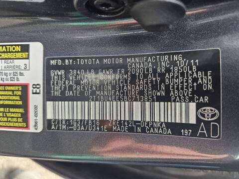 2011 Toyota Corolla LE