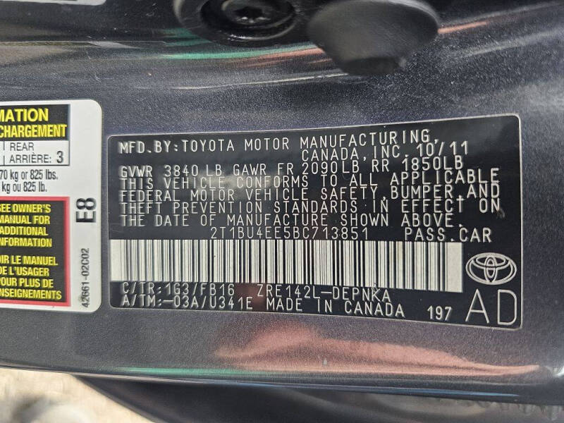 2011 Toyota Corolla LE