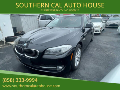 2013 BMW 5 Series for sale at SOUTHERN CAL AUTO HOUSE in San Diego CA