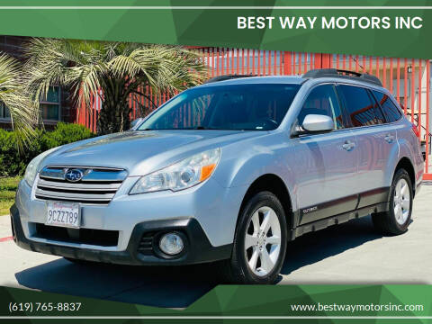 2014 Subaru Outback for sale at BEST WAY MOTORS INC in San Diego CA