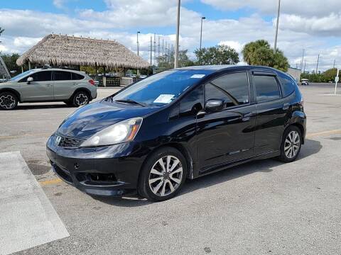 2012 Honda Fit for sale at A Group Auto Brokers LLc in Opa-Locka FL