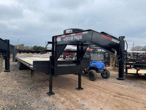 2023 TEXAS PRIDE - Flatbed Gooseneck Trailer -  for sale at LJD Sales in Lampasas TX