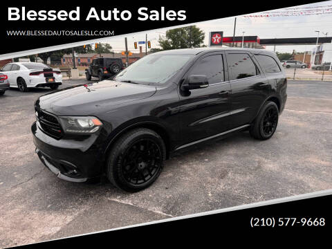 2014 Dodge Durango for sale at Blessed Auto Sales in San Antonio TX