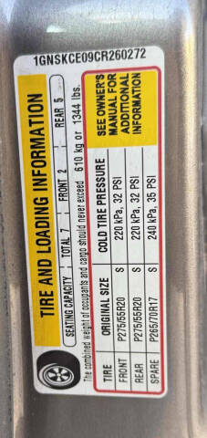 2012 Chevrolet Tahoe LTZ