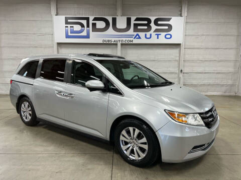 2014 Honda Odyssey for sale at DUBS AUTO LLC in Clearfield UT