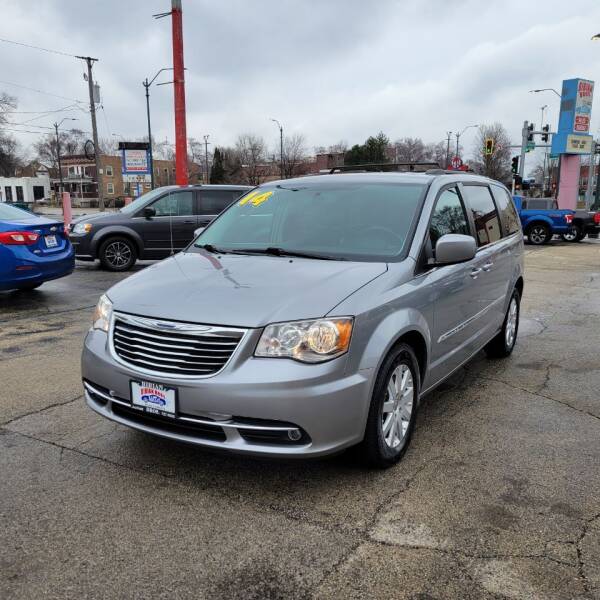2014 Chrysler Town and Country for sale at Bibian Brothers Auto Sales & Service in Joliet IL