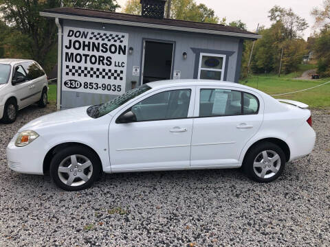 2007 Chevrolet Cobalt for sale at DON JOHNSON MOTORS LLC in Lisbon OH