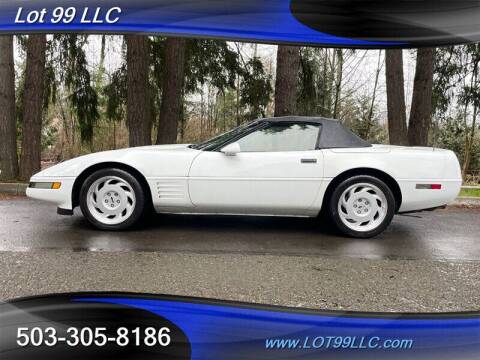 1992 Chevrolet Corvette for sale at LOT 99 LLC in Milwaukie OR