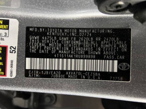 2024 Toyota Camry SE