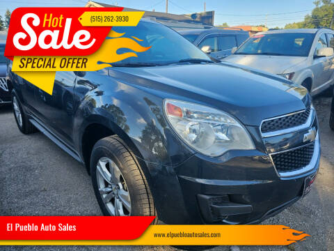 2012 Chevrolet Equinox for sale at El Pueblo Auto Sales in Des Moines IA