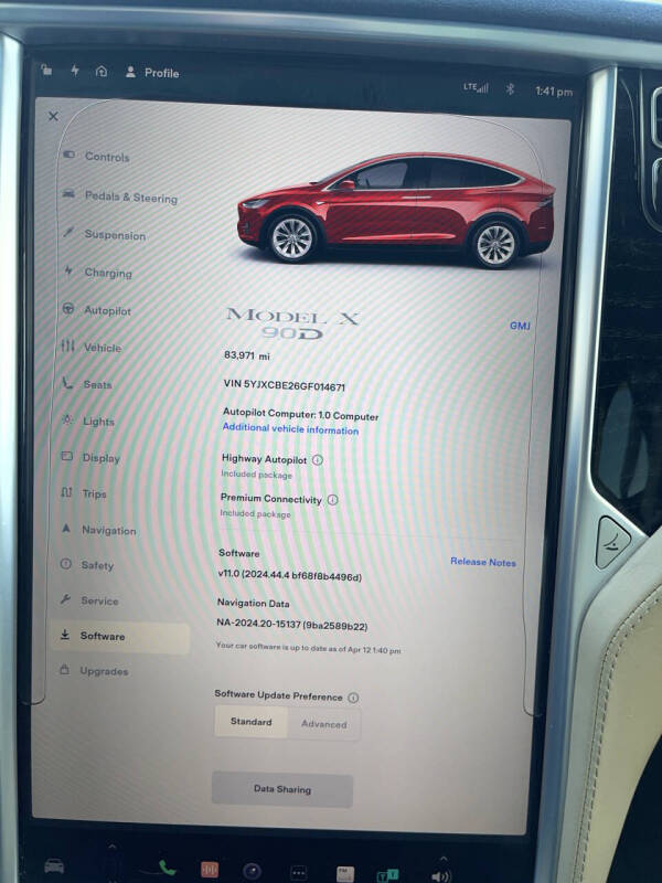 2016 Tesla Model X 90D