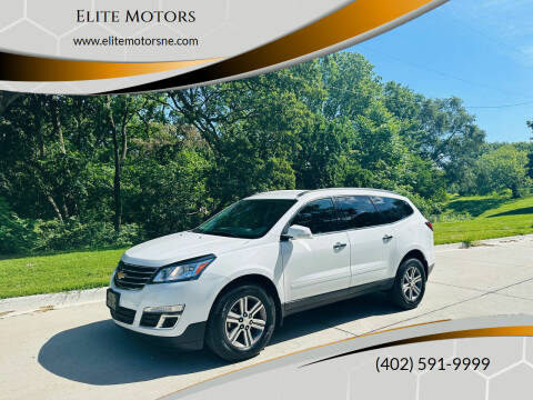 2017 Chevrolet Traverse for sale at Elite Motors in Bellevue NE