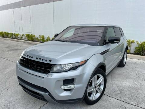 2012 Land Rover Range Rover Evoque for sale at Auto Beast in Fort Lauderdale FL