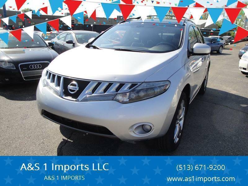 2009 Nissan Murano for sale at A&S 1 Imports LLC in Cincinnati OH