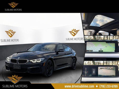 2018 BMW 4 Series for sale at SUBLIME MOTORS in Little Neck NY