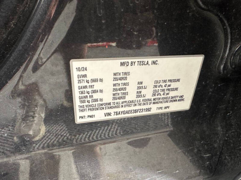 2025 Tesla Model Y Long Range