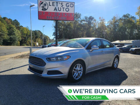 2013 Ford Fusion for sale at Let's Go Auto in Florence SC