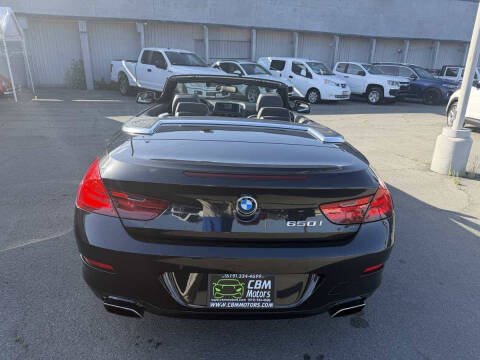 2012 BMW 6 Series 650i