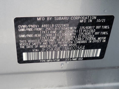 2022 Subaru Forester Wilderness