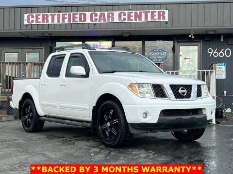 2008 Nissan Frontier for sale at CERTIFIED CAR CENTER in Fairfax VA