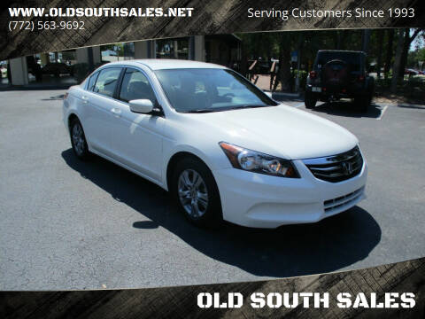 2012 Honda Accord for sale at OLD SOUTH SALES in Vero Beach FL