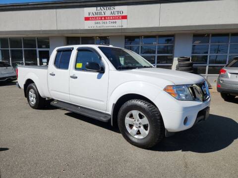2012 Nissan Frontier for sale at Landes Family Auto Sales in Attleboro MA