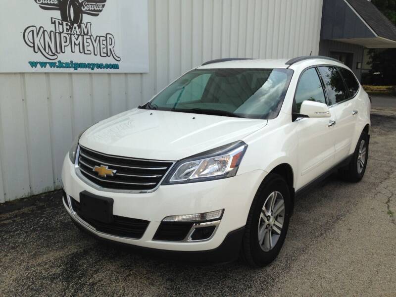 2015 Chevrolet Traverse for sale at Team Knipmeyer in Beardstown IL