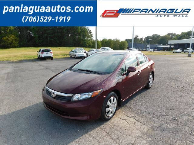 2012 Honda Civic for sale at Paniagua Auto Mall in Dalton GA