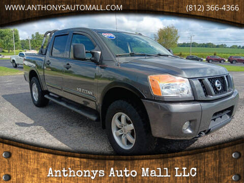 2012 Nissan Titan for sale at Anthonys Auto Mall LLC in New Salisbury IN