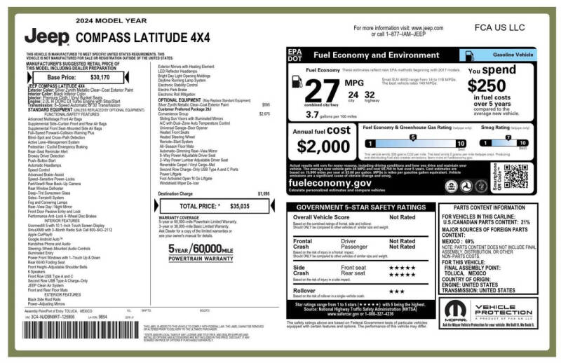 2024 Jeep Compass Latitude