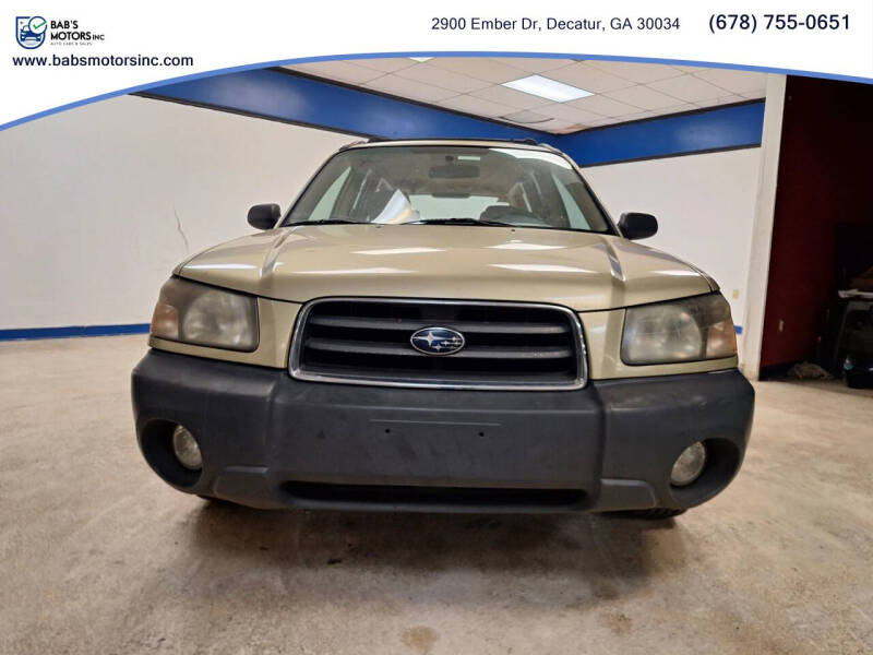 2003 Subaru Forester X