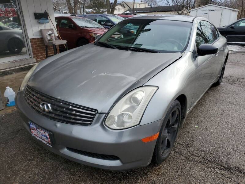 2003 Infiniti G35 for sale at New Wheels in Glendale Heights IL