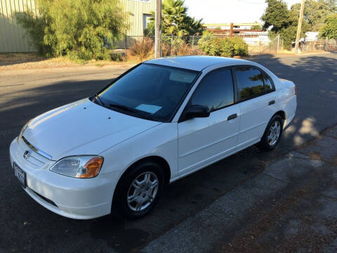 2001 Honda Civic for sale at Lifetime Motors AUTO in Sacramento CA