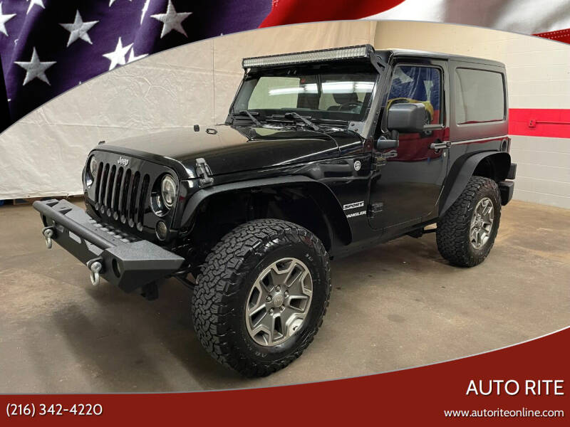 2012 Jeep Wrangler for sale at Auto Rite in Bedford Heights OH