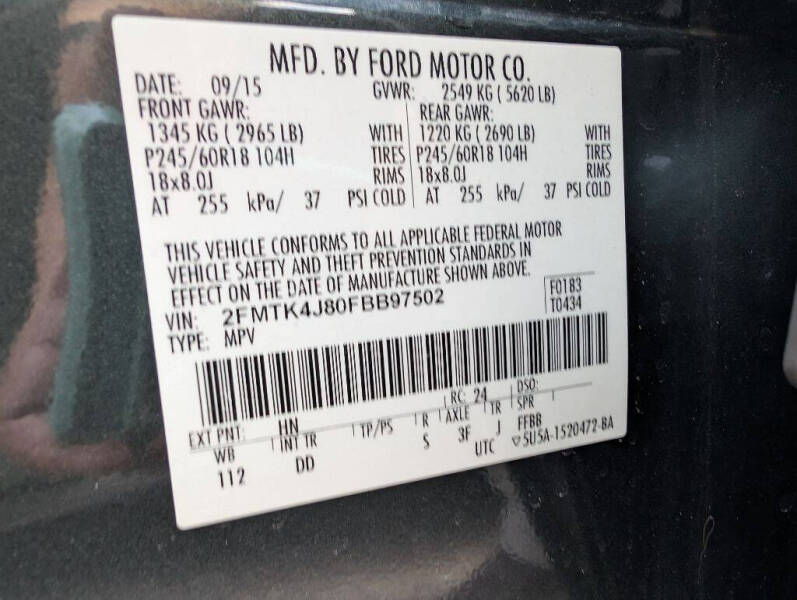 2015 Ford Edge SEL