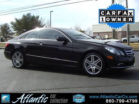 2010 Mercedes-Benz E-Class for sale at Atlantic Car Collection in Windsor Locks CT