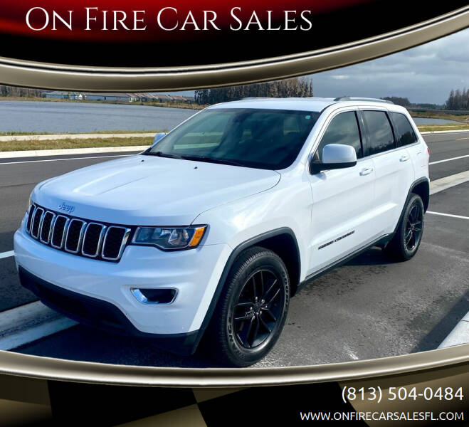 2017 Jeep Grand Cherokee for sale at On Fire Car Sales in Tampa FL