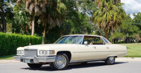 1976 Cadillac DeVille for sale at P J'S AUTO WORLD-CLASSICS in Clearwater FL